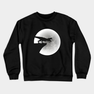 T-Rex Moon Crewneck Sweatshirt